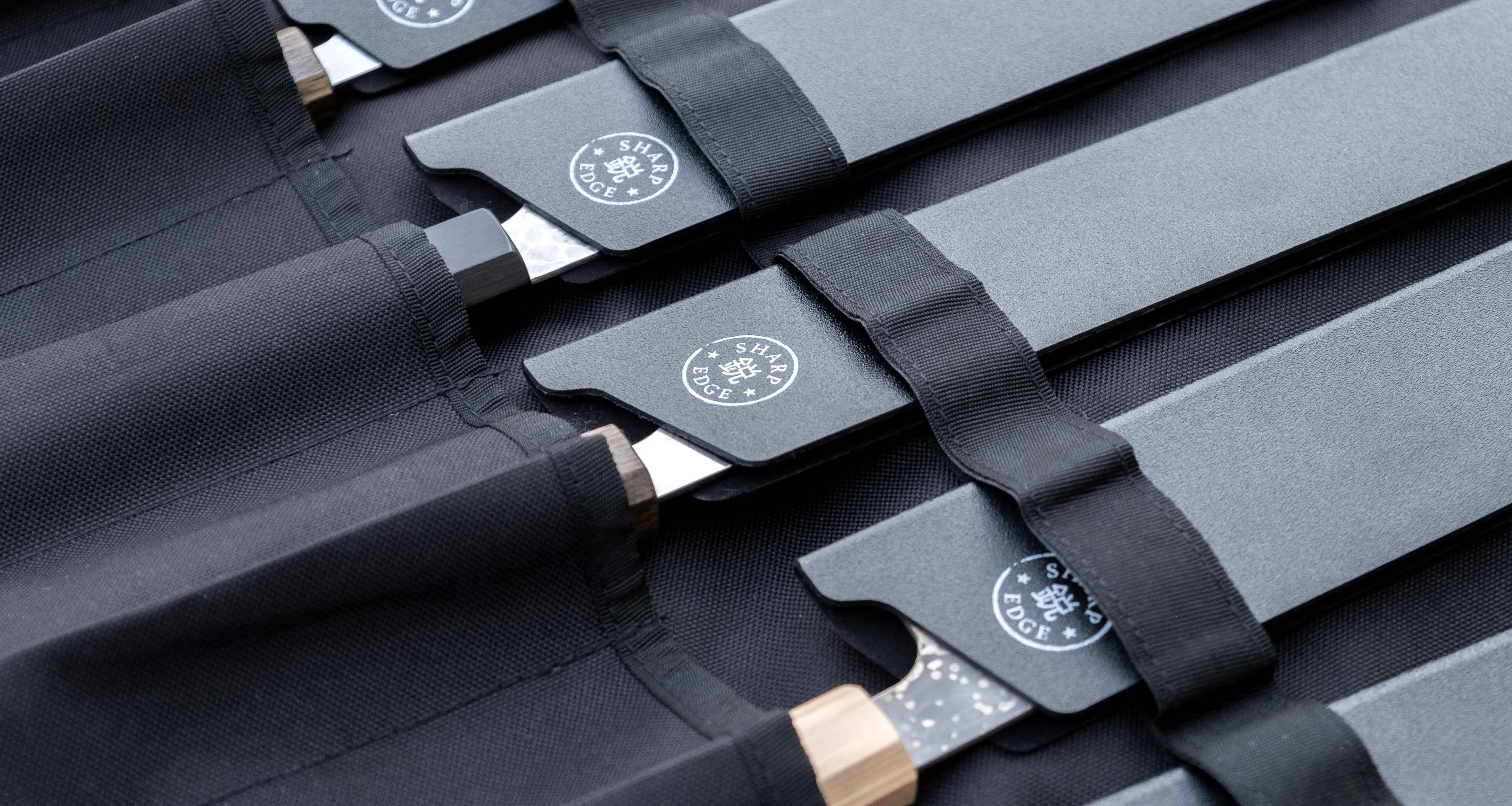 SharpEdge Knife Roll - Black [6 knives]