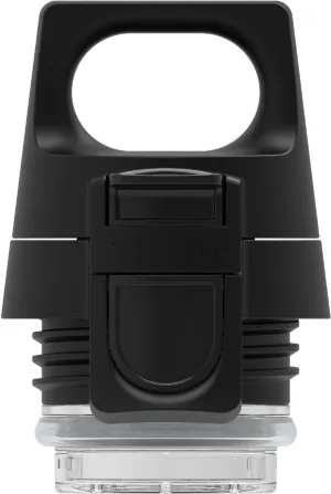 SIGG - Hot & Cold One Top - Compatible Thermo Flask Hot & Cold Bottles - Leakproof - Dishwasher Safe - BPA Free - Black