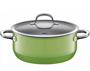 Silit Passion Low Casserole Pot with Lid - 4.6 qt.
