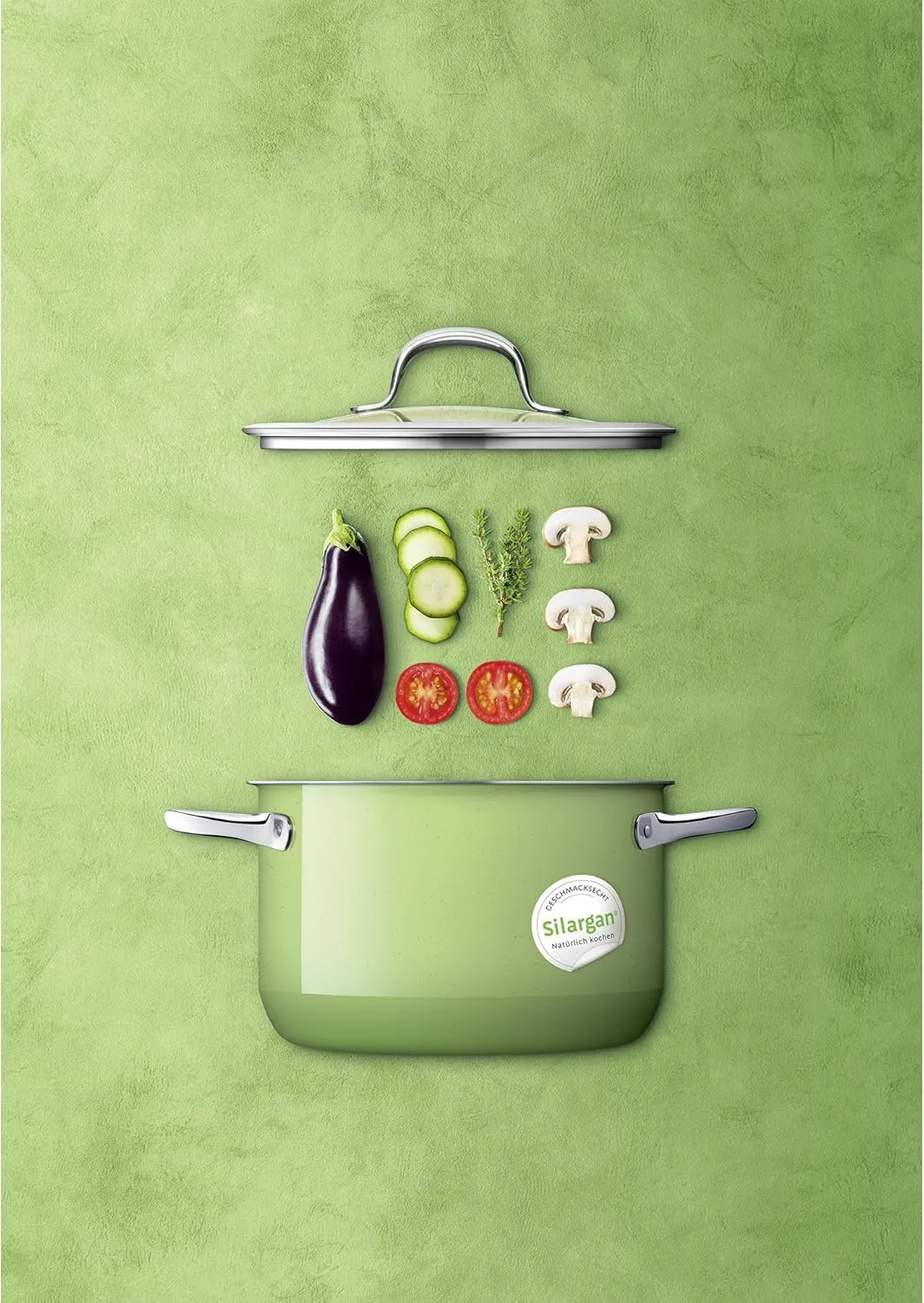 Silit "Passion High Pot, Green, 20 cm