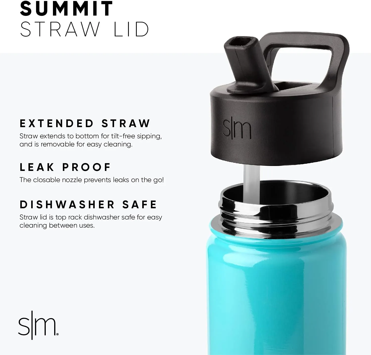 Simple Modern Kids Summit Water Bottle with Straw Lid | Sesame Street 14oz Stainless Steel Cup Insulated Tumbler for Toddlers, School | Sesame Street Pals