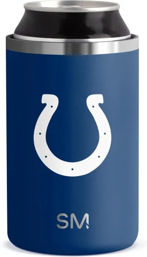 Simple Modern Officially Licensed NFL Indianapolis Colts Gifts for Men, Women, Dads, Fathers Day | Insulated Ranger Can Cooler for Standard 12oz Cans - Beer, Seltzer, and Soda