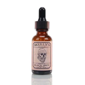 Skully's Beard oil: Beard Oil 1 fl. oz. | Black Brew Coffee scented | Beard and Skin Care with Argan & Jojoba Oil | Beard Itch & Dry Skin Relief - Promotes Healthy Beard Growth