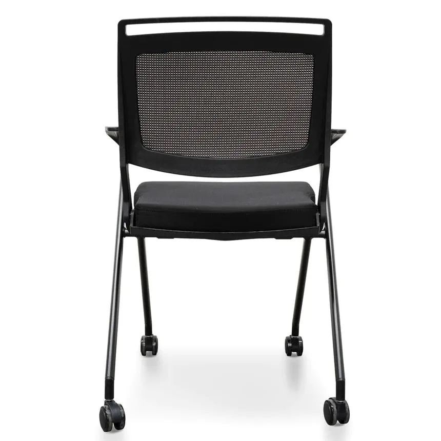 Sleek Marvel Visitor Room Chair - Black