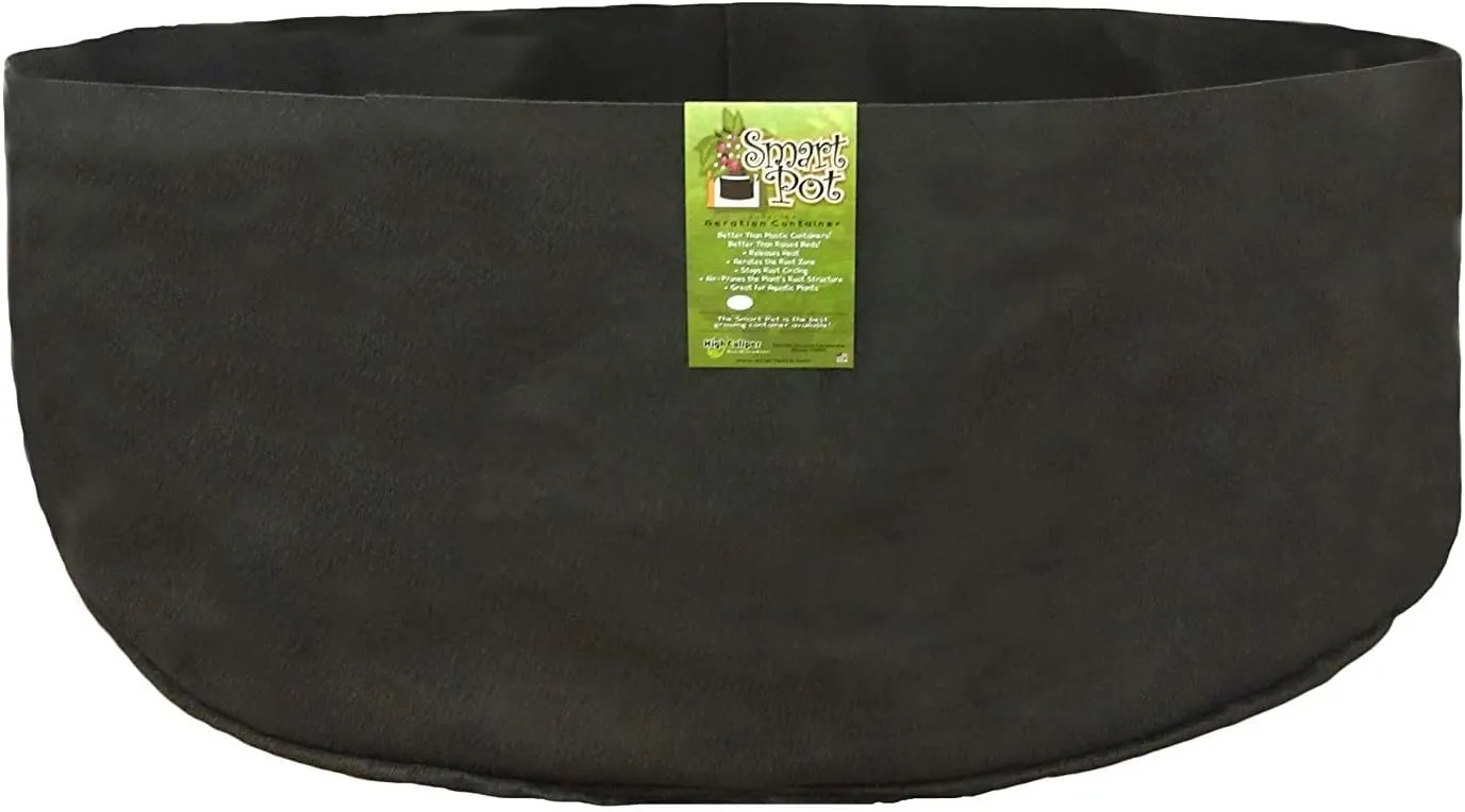 Smart Pots 800-Gallon Smart Pot Soft-Sided Container, Black