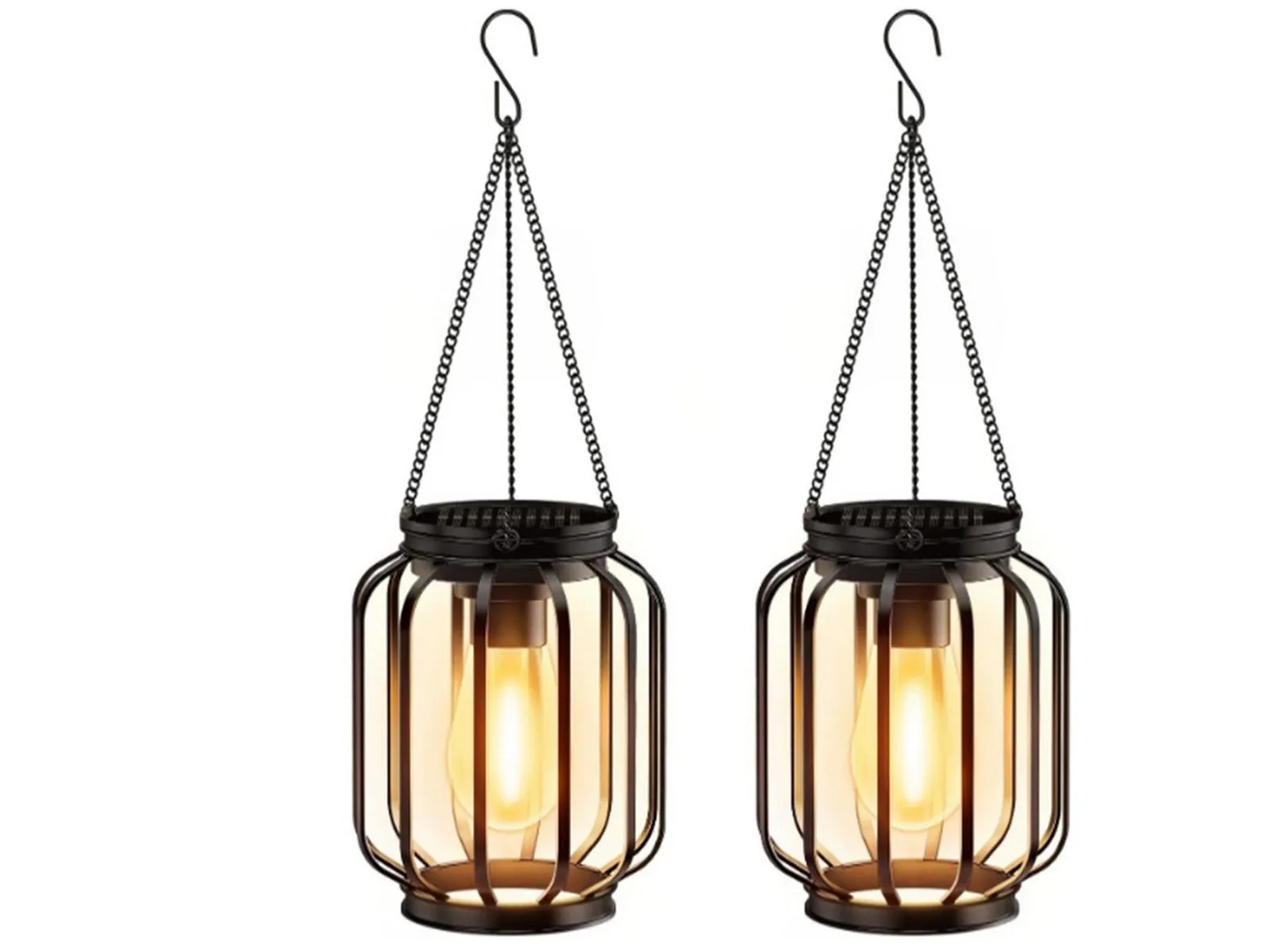 Solar LED Hanging Garden Lantern
