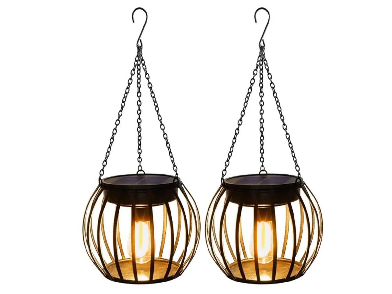 Solar LED Hanging Garden Lantern
