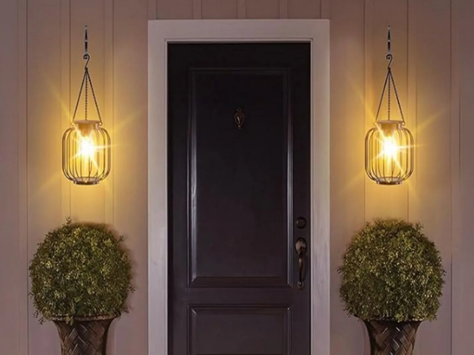 Solar LED Hanging Garden Lantern