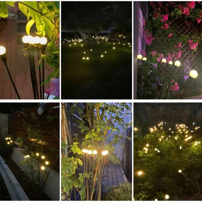 Solar Waterproof Firefly Light (2 Packs)