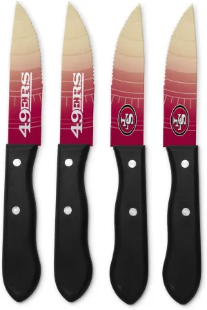 Sports Vault NFL San Francisco 49ers Steak Knive Set , 9.75"