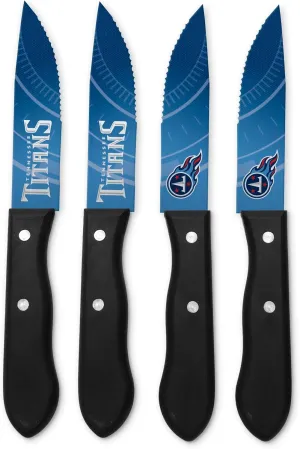 Sports Vault NFL Tennessee Titans Steak Knive Set , 9.75"