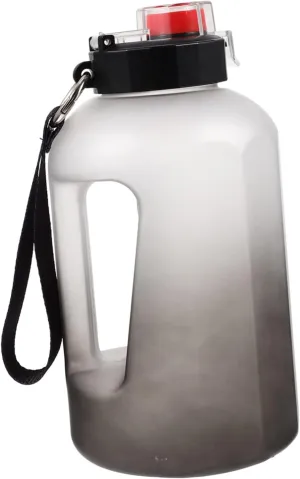 Sports Water Bottle with Handle Capacity Leakproof Jug for Outdoor Activities Portable Design for Fitness and Travel Durable and
