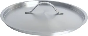 Stainless Steel Pan Lid Frying Pan Cover Easy Clean Practical Heat Resistant Skillet Lid Pan Cover for BBQ Kitchen Camping, 20cm
