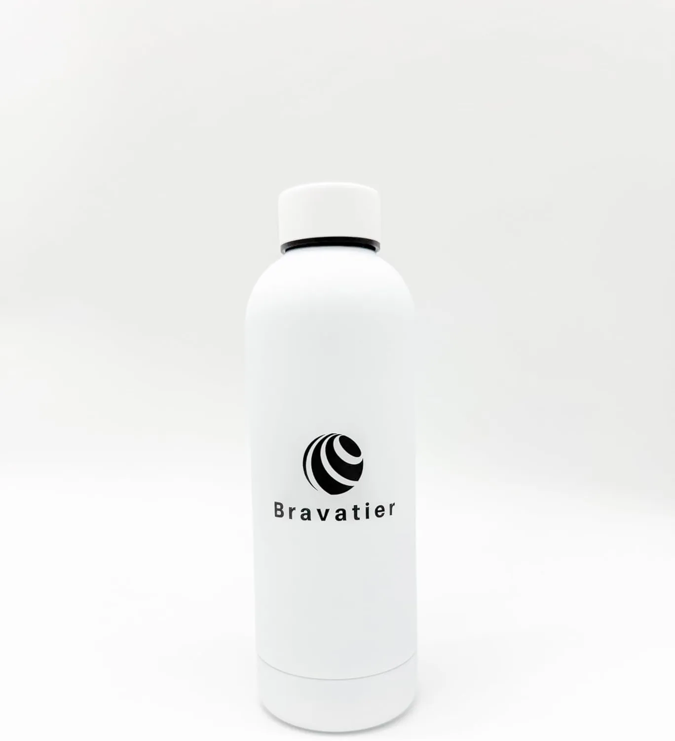 Stainless Steel Water Bottle, 500ml/17oz, White, Double Wall, Vacuum Insulated for Hot & Cold Drinks, Premium UV Print, Sports, Office, Outdoor, and Travel