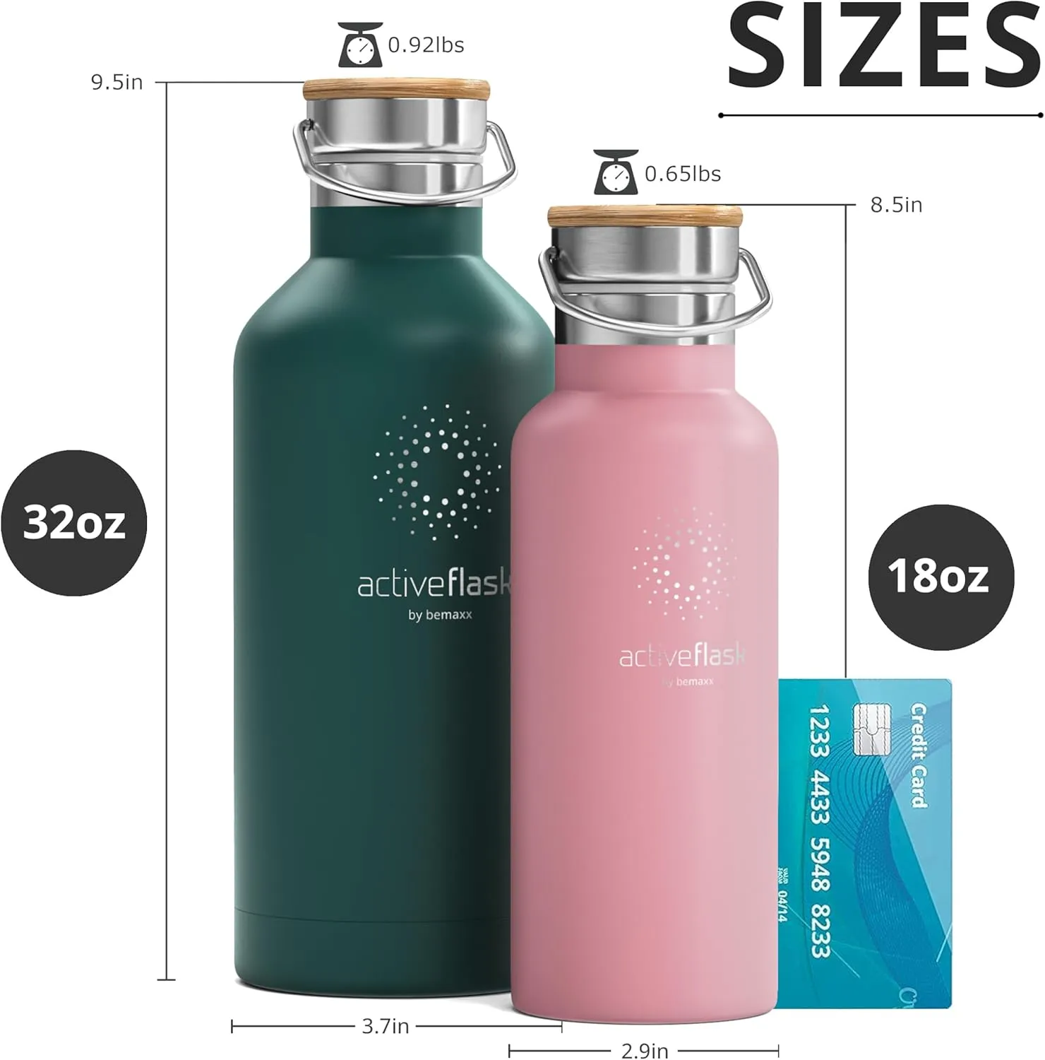 Stainless Steel Water Bottle with Straw, Infuser & 3 Lids: 18/32 OZ Leak-Proof Vacuum Insulated ACTIVE FLASK Drinking Bottles Hot Cold: Double Walled Outdoor Drink Thermo Mug Tea Coffee Sport Gym Bike