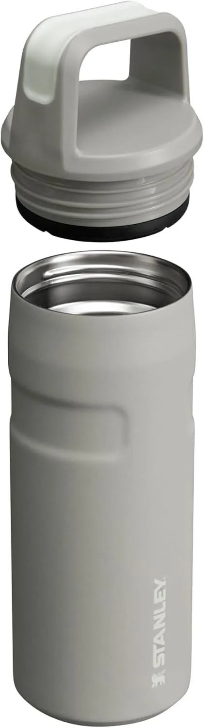 Stanley IceFlow Cap and Carry Water Bottle | Wide Mouth Twist Lid | Lightweight & Leakproof for Travel & Sports | Insulated Stainless Steel | BPA-Free