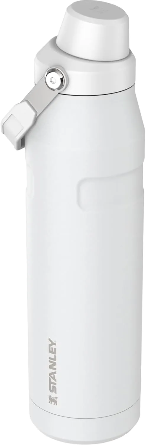 Stanley IceFlow Fast Flow Water Bottle | Angled Spout Lid | Lightweight & Leakproof for Travel & Sports | Insulated Stainless Steel | BPA-Free