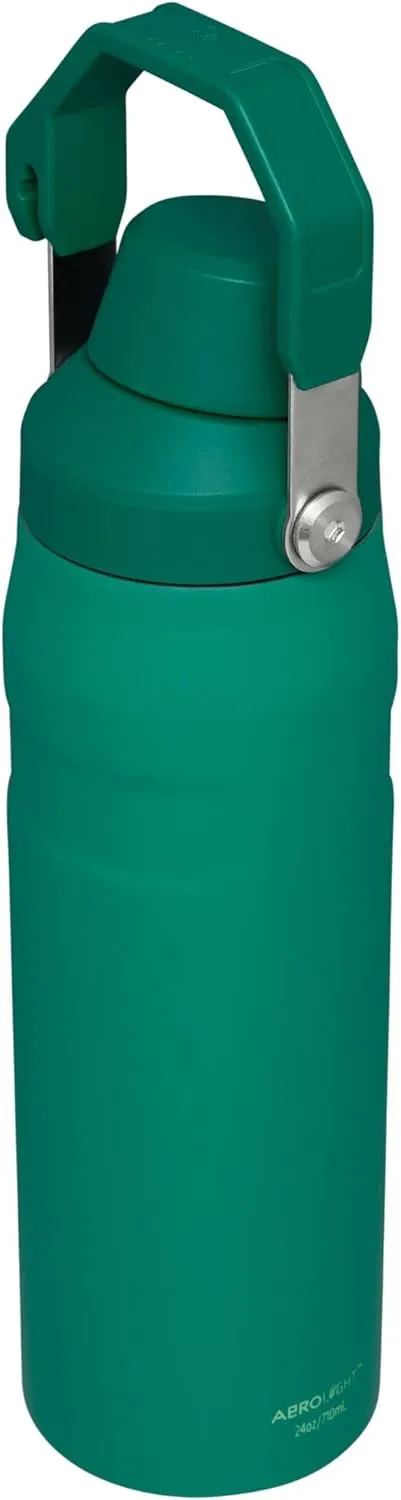 Stanley IceFlow Fast Flow Water Bottle | Angled Spout Lid | Lightweight & Leakproof for Travel & Sports | Insulated Stainless Steel | BPA-Free