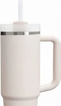 STANLEY Stainless Steel Tumbler with Straw, Vacuum Insulated Water Bottle for Home, Office or Car, Reusable Cup with Straw Leak Resistant Flip