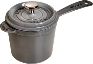 STAUB Cast Iron Gravy Boat, Diameter 18 cm, 2.8 L, Graphite Grey
