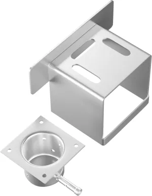 SUB024 Heat Baffle & Fire Burn Pot for Traeger Tailgater 20, Bronson 20, Traeger Junior Elite 20 Grill Accessories, BBQ055 BBQ155.01 BBQ155.02 CAN155.01 TFB29LZA TFB30LZAC TFB29PLB Replacement Parts