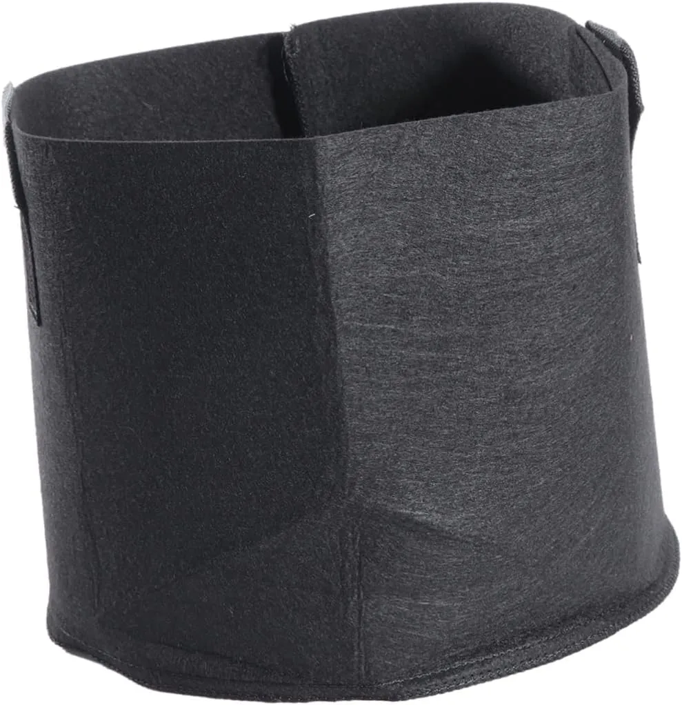 SUPVOX 3pcs 5 5 Gallon Plant Grow Bags with Aeration Fabric Non-Woven Pots Nursery Bag for Air Pruning