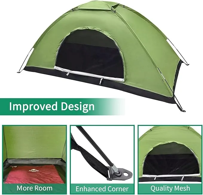 Sutekus Tent Camouflage Patterns Camping Tent Backpacking Tent for Camping Hiking 【Outdoor Equipment】