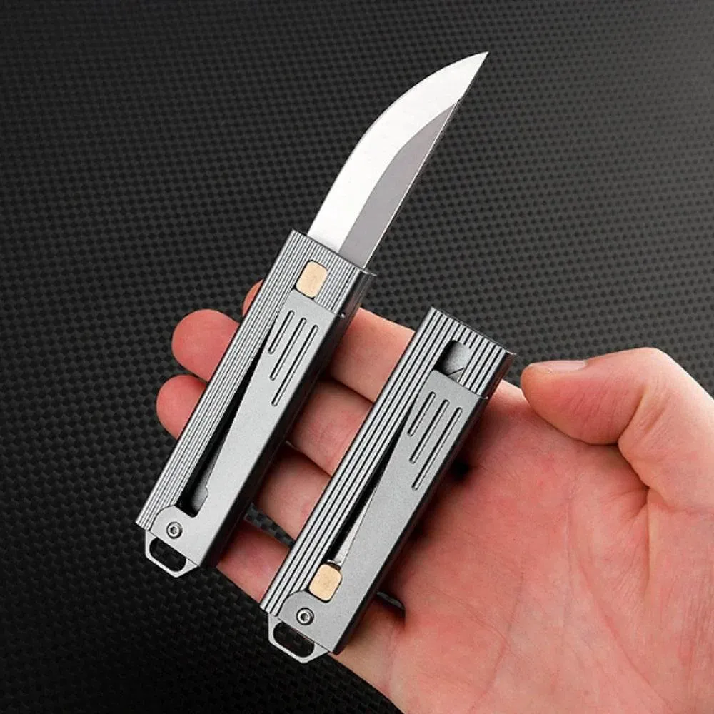 Tactical Mini Flip Knife - Compact Defense Blade