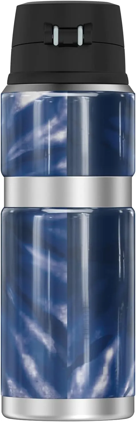 THERMOS Brigham Young University OFFICIAL Tie-Dye STAINLESS KING Stainless Steel Drink Bottle, Vacuum insulated & Double Wall, 24oz