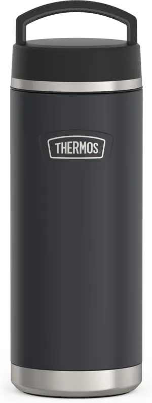THERMOS ICON SERIES Stainless Steel Water Bottle with Screw Top Lid - 32 Ounce, Granite - Insulated Water Bottle with Lid