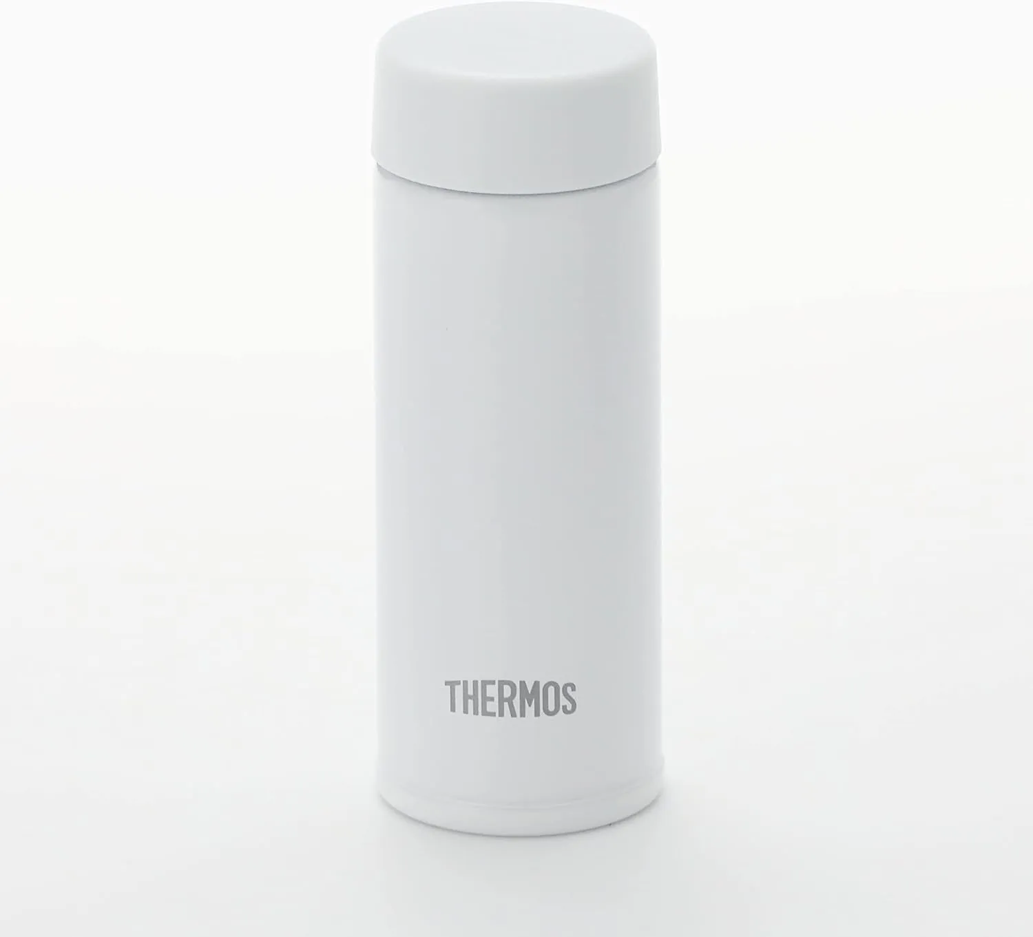 Thermos Water Bottle, Vacuum Insulated Pocket Mug, 4.2 fl oz (120 ml), White JOJ-120 WH (Small Capacity Model)