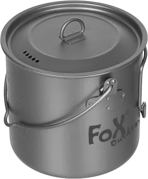 Titanium Pot with Lid (Small 1.1 Litre)