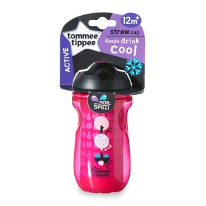 Tommee Tippee Insulated Sippee Active Drinking Cup 12m  - Pink