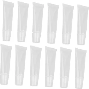 Travel Tubes 80 Pcs Mini Squeeze Bottles for Lip Gloss Hydrating Portable Cream Containers