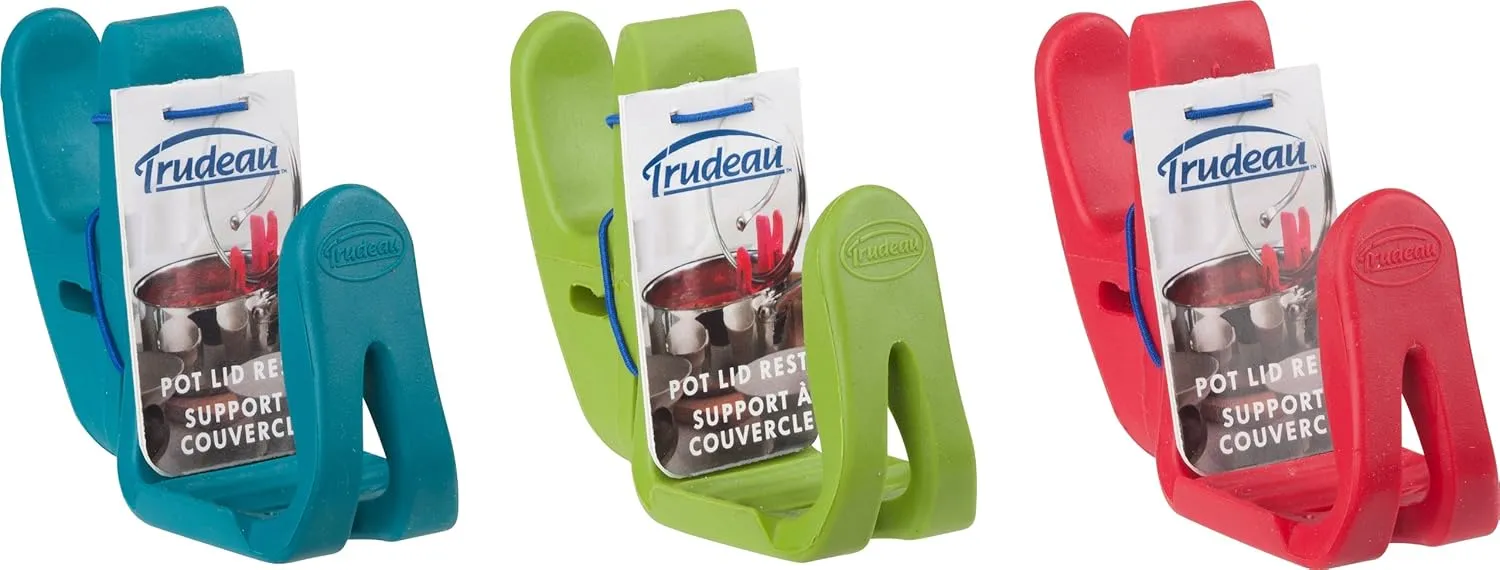 Trudeau Silicone Pot Lid Rest, Assorted Colors