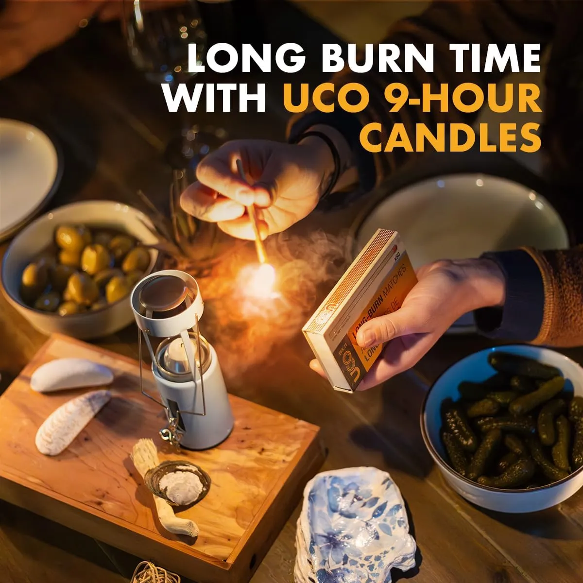 UCO Original Candle Lantern Kit Powder Coat