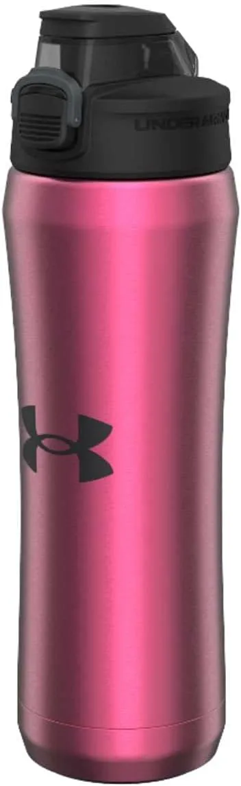 Under Armour 18oz Beyond Stainless Steel Water Bottle, Vacuum Insulated, Self Draining Protective Cap, Leak Proof, For Kids & Adults, All Sports, Gym