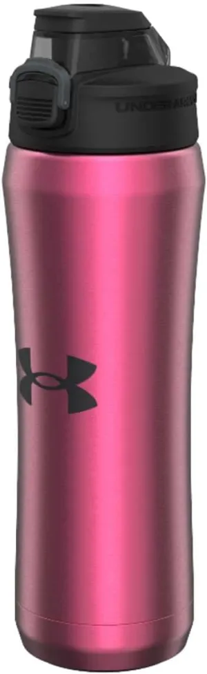 Under Armour 18oz Beyond Stainless Steel Water Bottle, Vacuum Insulated, Self Draining Protective Cap, Leak Proof, For Kids & Adults, All Sports, Gym
