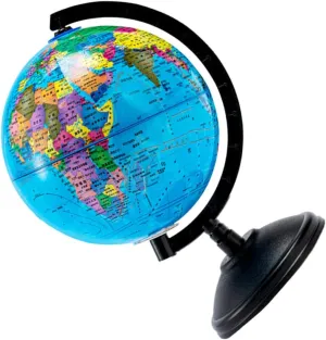 Unique Boys and Girls Coin Bank Terrestrial Globe Design Safe Fun Desktop Decoration