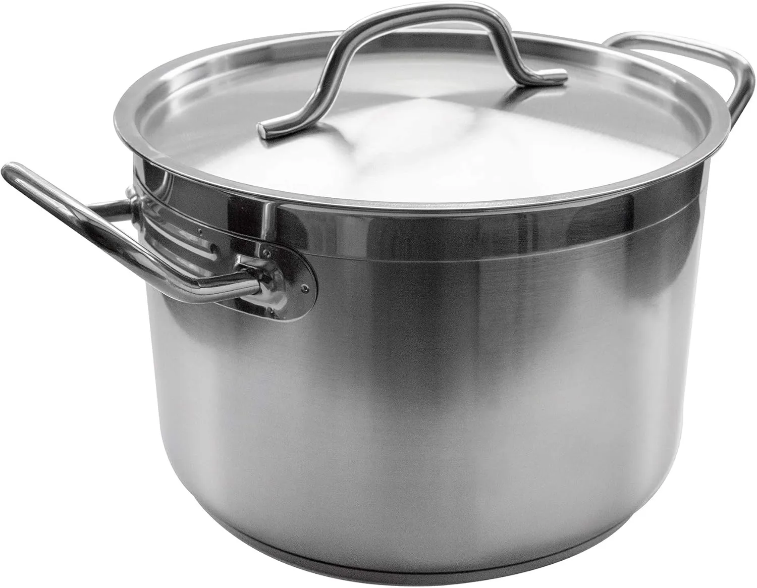 Update International SPS-20 Induction Stock Pot, 20-Quart, Silver