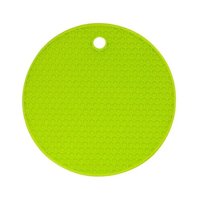 Useful Heat-Resistant Anti-Slip Silicone Pot Mat