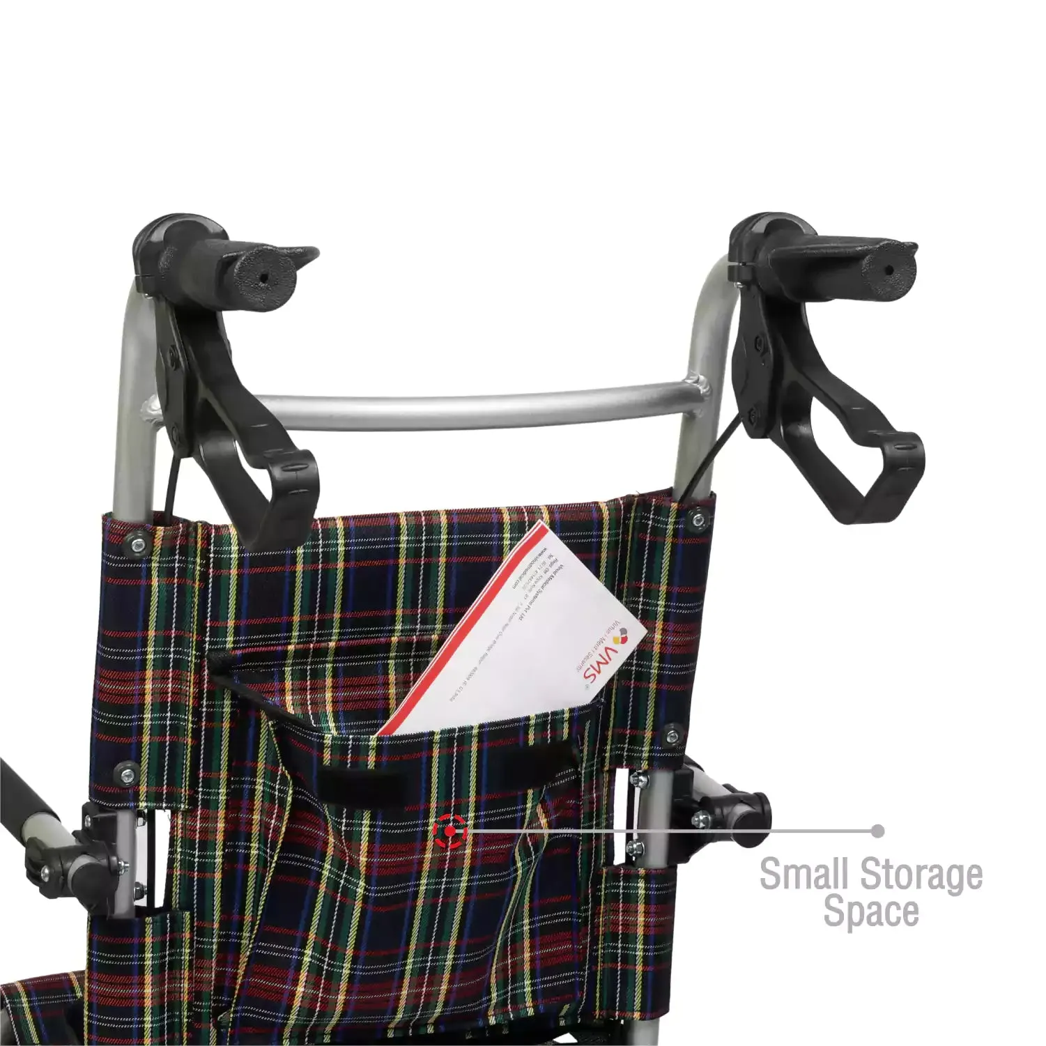 VMS Careline Foldable Transit Wheelchair TRIP