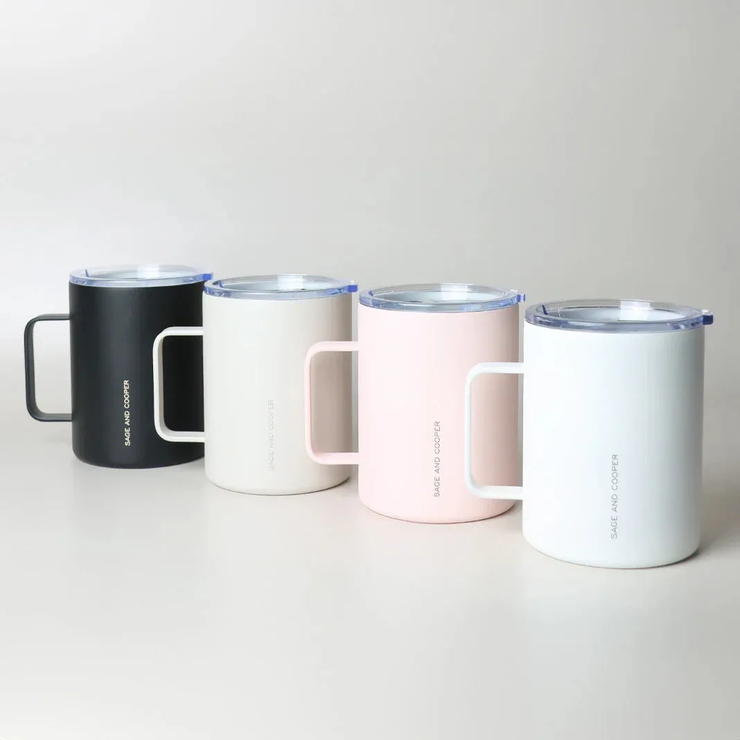 Wanderer Travel Mug Insulated Ceramic Interior 400ml