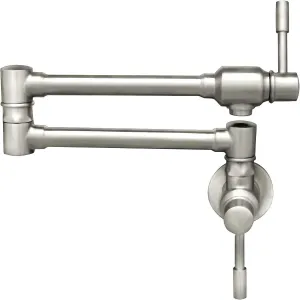 Waterhaus Double Handle Deck Mounted Pot Filler Faucet