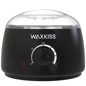 Waxkiss 14Oz Wax Warmer for Hair Removal, Professional Wax Melting Machine for Women Men With Aluminum Pot And See-Through Lid