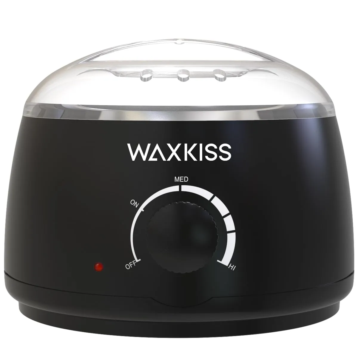 Waxkiss 14Oz Wax Warmer for Hair Removal, Professional Wax Melting Machine for Women Men With Aluminum Pot And See-Through Lid