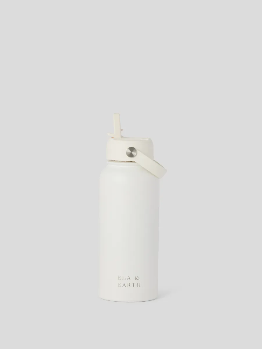 White - Insulated Water Bottle (1000ml / 34oz)