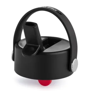 WIDE FLEX STRAW CAP BLACK
