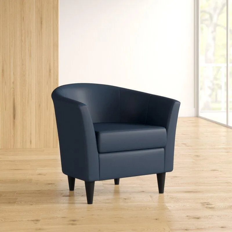 Wide Tufted Arm Chair for living room