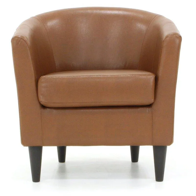 Wide Tufted Arm Chair for living room